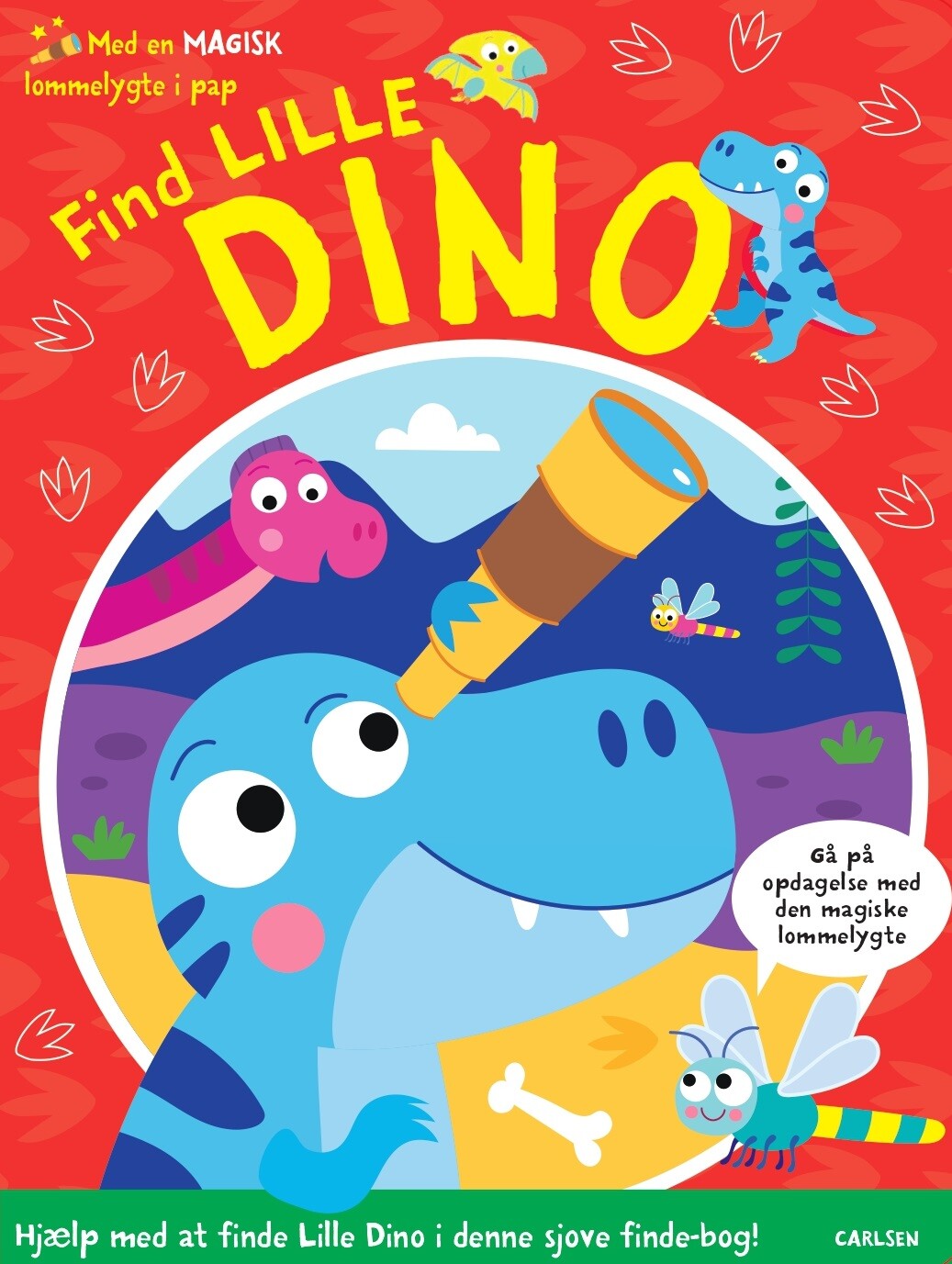 Find Lille Dino - Med En Magisk Lommelygte - Diverse - Bog