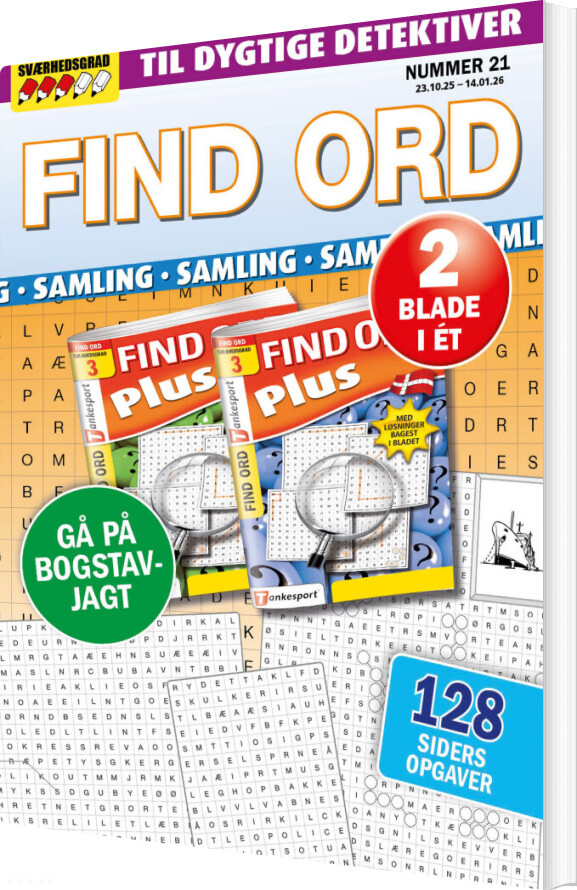 Find Ord Samling - Tankesport - Bog
