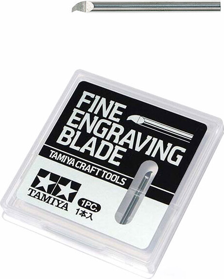 Tamiya - Fine Engraving Blade - 0,4 Mm - 74147