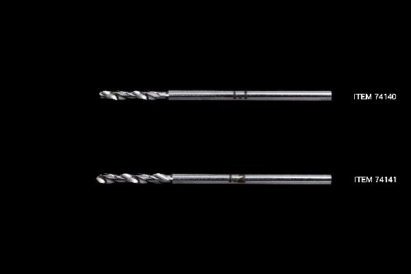 Tamiya - Drill Bit - Fine Pivot - 1,1 Mm - Shank 1,5 Mm - 74140
