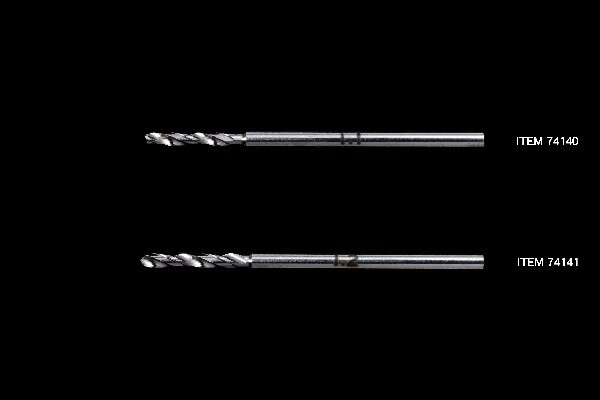 Tamiya - Drill Bit - Fine Pivot - 1,2 Mm - Shank 1,5 Mm - 74141