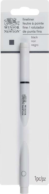 Winsor & Newton - Fineliner Tusch - Sort - 0.05 Mm