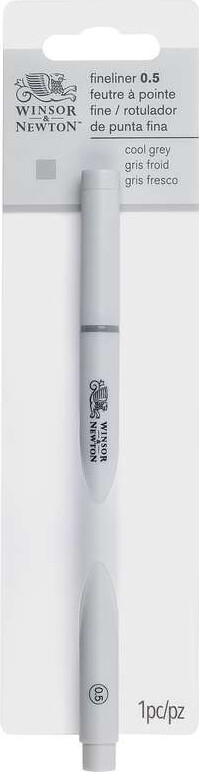 Winsor & Newton - Fineliner Tusch - Kølig Grå - 0,5 Mm
