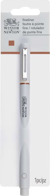 Winsor & Newton - Fineliner Tusch - Sepia - 0,5 Mm