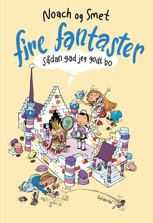 Billede af Fire Fantaster - Sådan Gad Jeg Godt Bo - Ditte Maja Noach - Bog