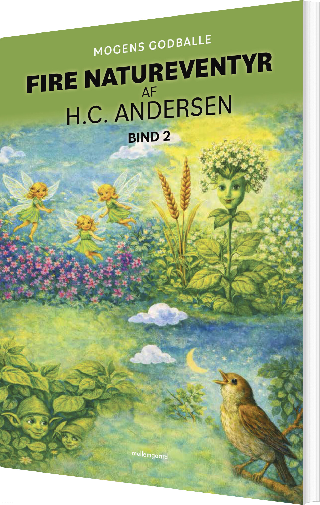 Fire Natureventyr Af H.c. Andersen Bind 2 - Mogens Godballe - Bog