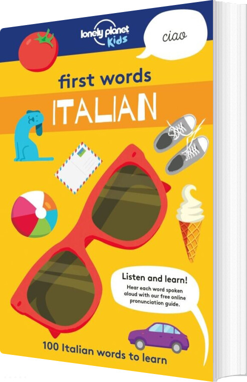 First Words Italian - Lonely Planet - English Book