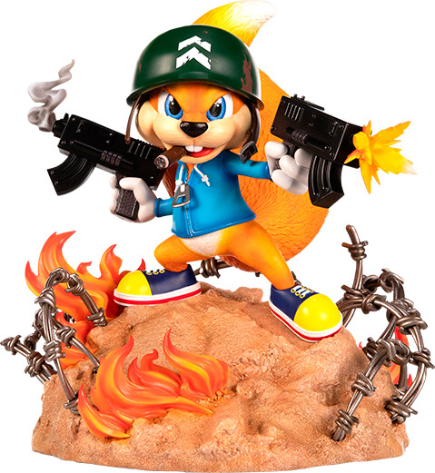 First4figures - Soldier Conker - Resin Statue