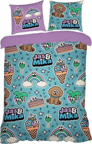 Firstgrade - Jas&mika Sengetøj - 140 X 200 Cm