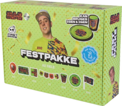 Firstgrade - Partykit 10 Pack - Guldborg
