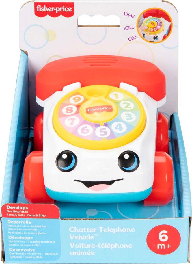 Fisher-price - Chatter Telephone Vehicle - Telefon Legetøj
