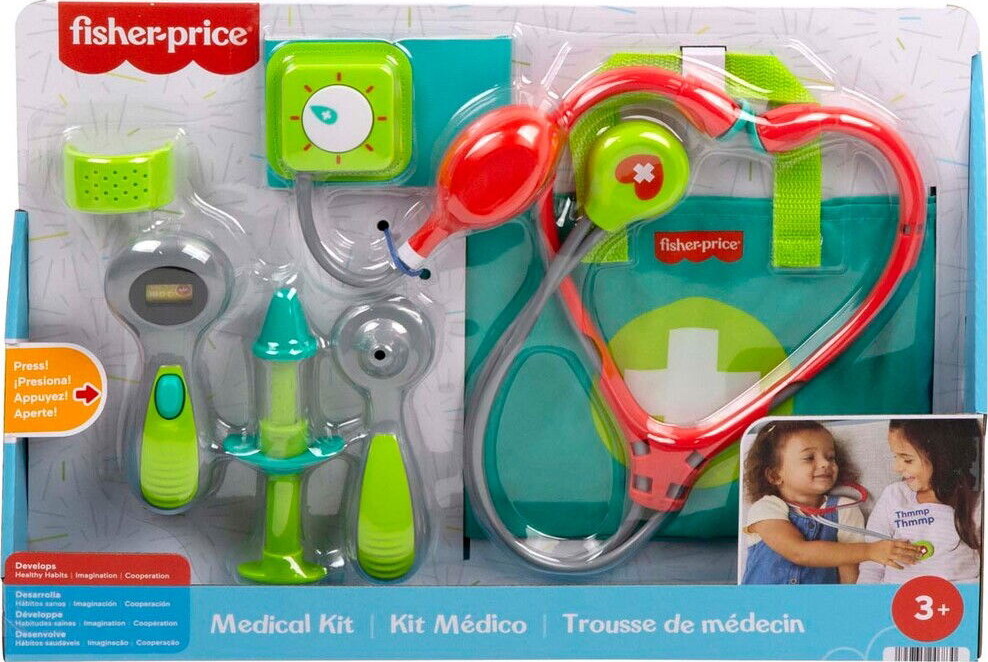 Fisher-price - Lægesæt - 7 Dele - Fisher Price