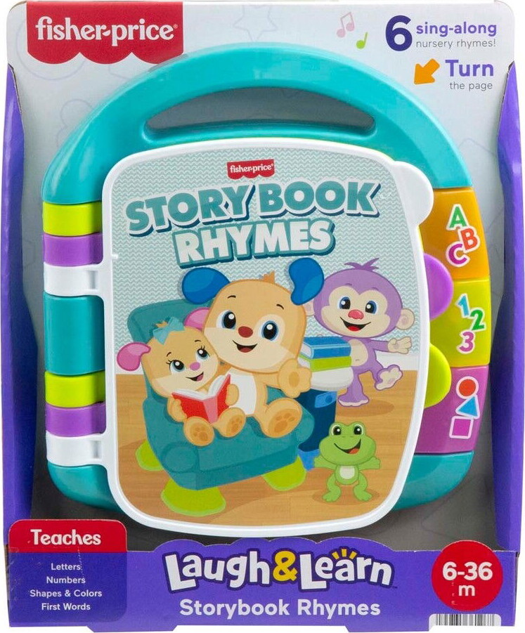 Fisher-price - Storybook Rhymes - Interaktiv Bog - Laugh & Learn