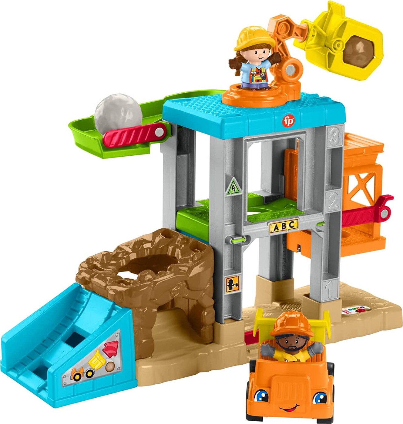 Se Fisher-price - Little People Byggeplads Legesæt hos Gucca.dk