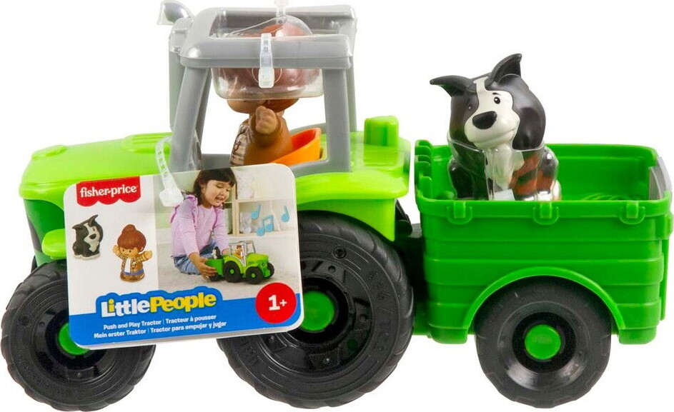 Fisher Price Little People - Traktor Med Figurer