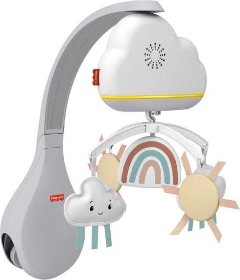 Fisher Price Newborn - Rainbow Showers Bassinet To Bedside Mobile (hbp40)