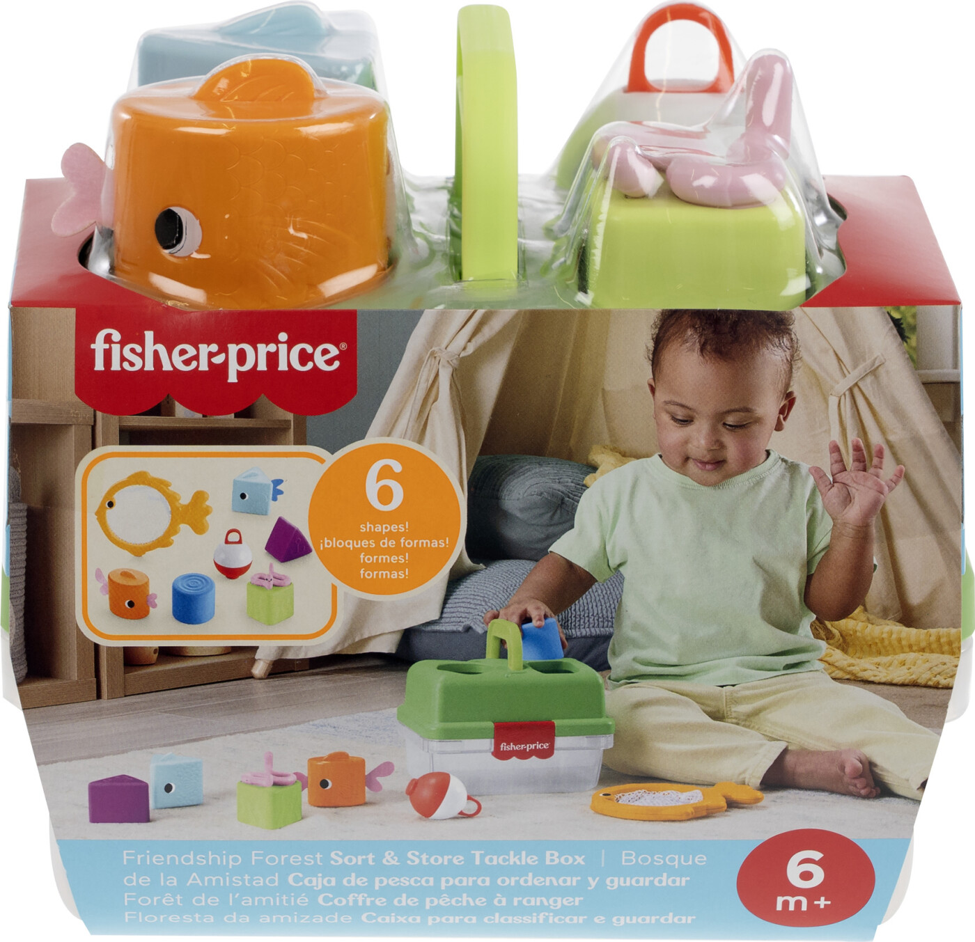 Fisher Price Puttekasse - Outdoor Explorers Tackle Box Sorter