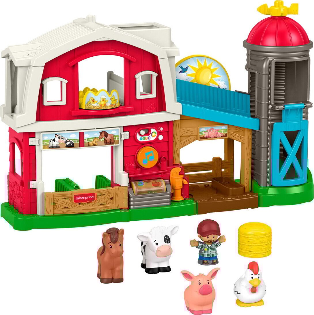 Fisher-Price Bondegård - Little People Caring Fun Animal Farm