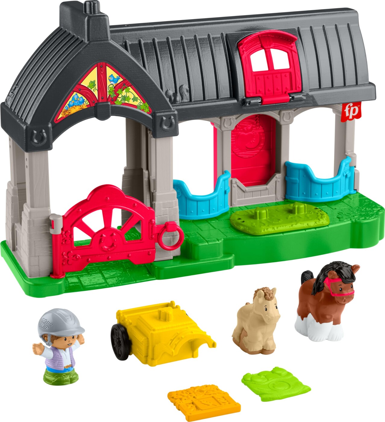 Fisher Price - Little People - Hestestald Legetøj Sæt