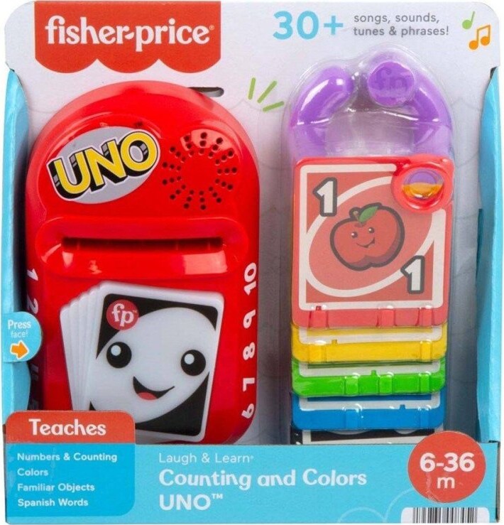 Fisher-price - Uno - Lær Tal Og Farver