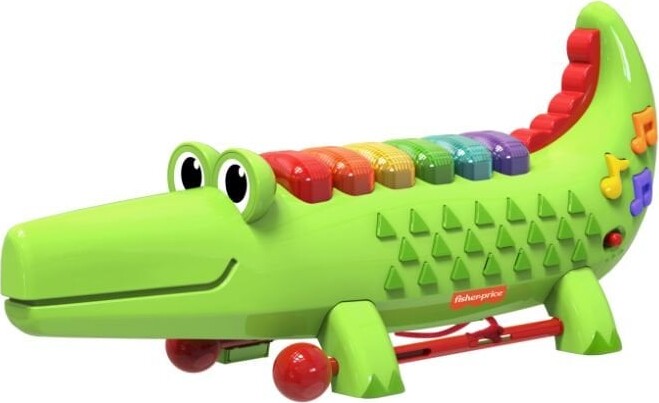 Fisher-price - Crocodile Xylophone - Musiklegetøj Til Børn - 15102