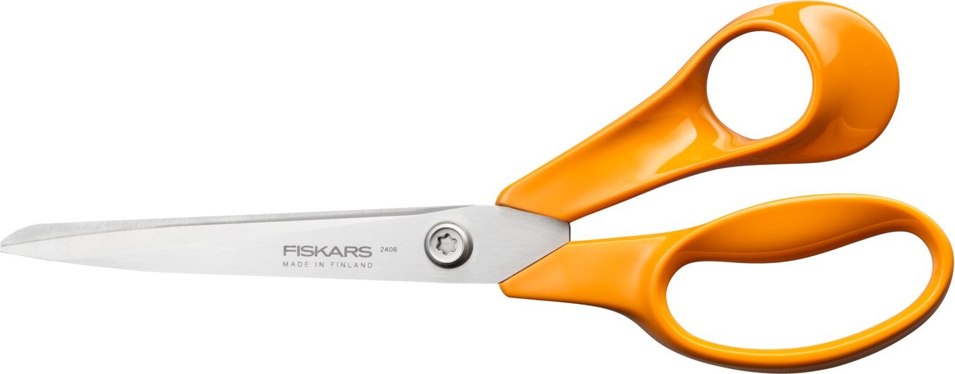 Fiskars - Classic Universalsaks - Højre Hånd - Orange - 21 Cm