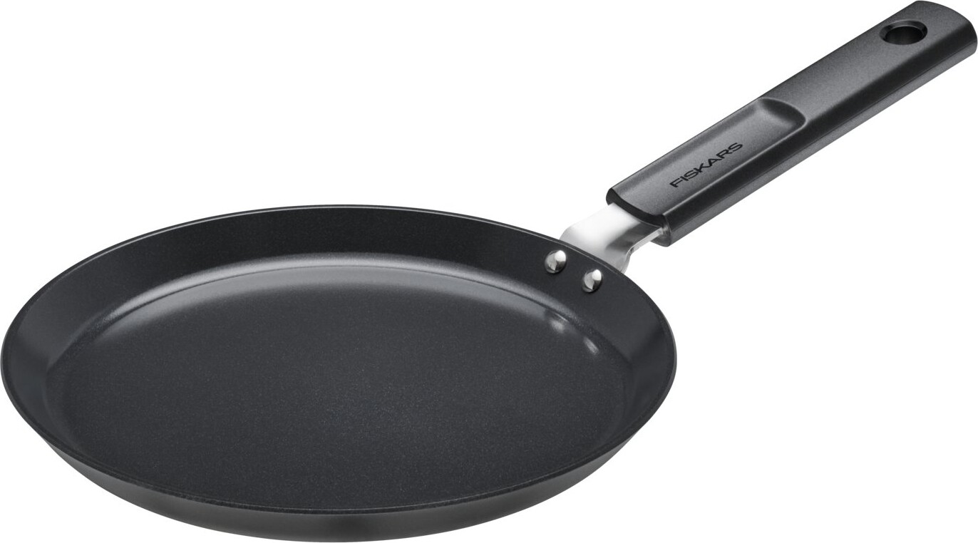 Fiskars Hard Face pandekagepande 22 cm - stegepande med non-stick belægning