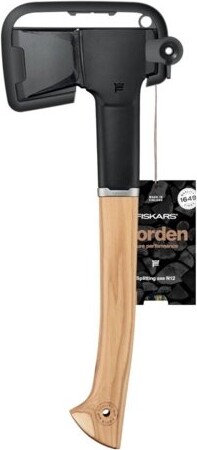 Fiskars Norden N12 - Deleøkse - 50 cm - nøddetræ