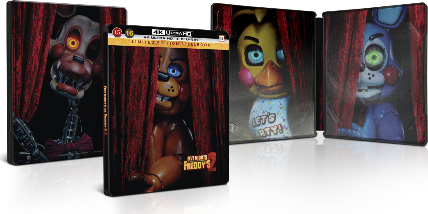 Five Nights At Freddy's 2 - Steelbook - 4K Blu-Ray