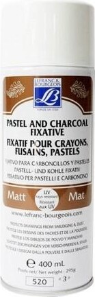 Lefranc & Bourgeois - Pastel And Charcoal Fixative 150 Ml - Fikseringsspray