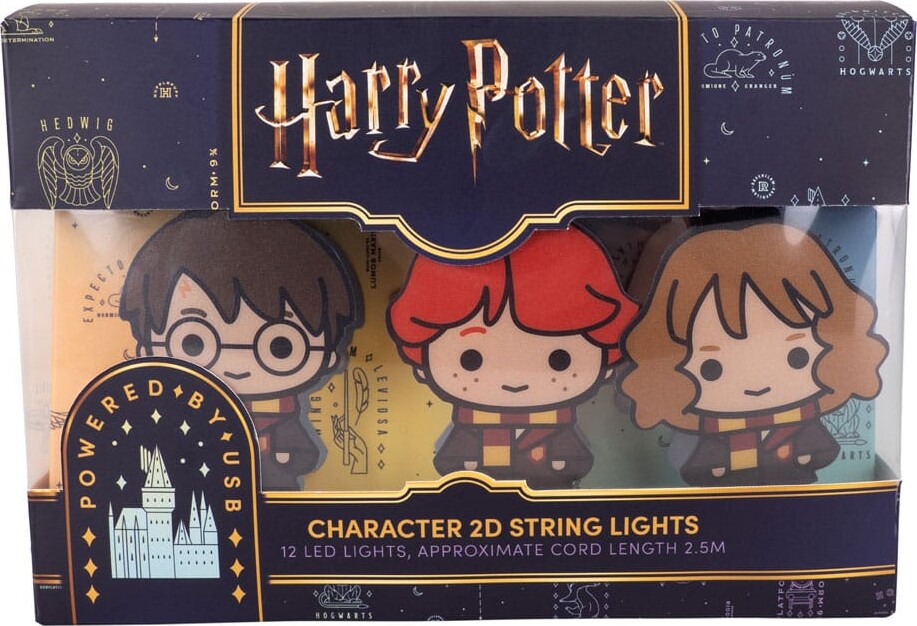 Fizz Creations - Harry Potter - String Light 2d Letter Of Acceptance And Hedwig