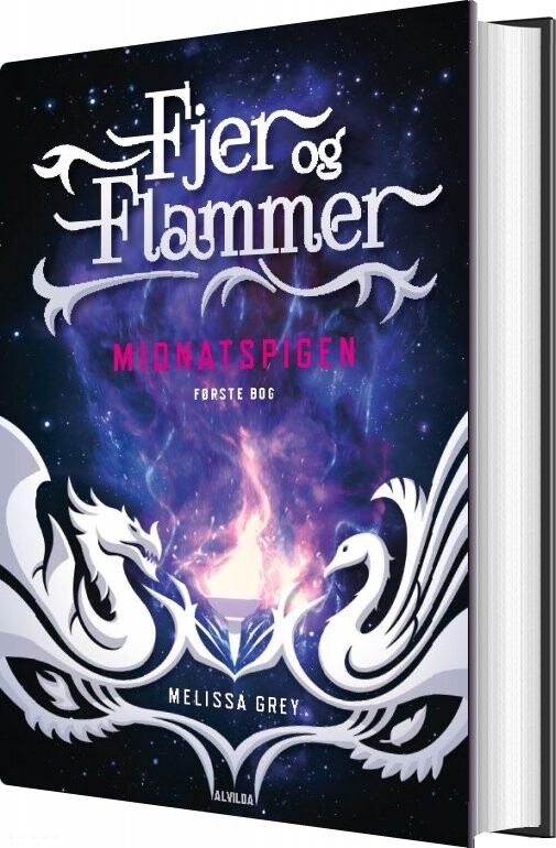 Billede af Fjer Og Flammer 1: Midnatspigen - Melissa Grey - Bog
