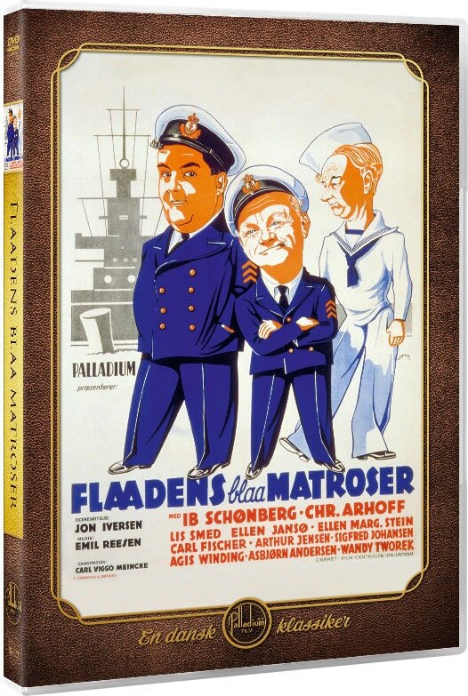 Se Flådens Blå Matroser - DVD - Film hos Gucca.dk
