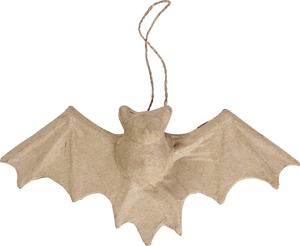 Flagermus - H 10 Cm - D 3,5 Cm - B 22 Cm - 1 Stk. billede
