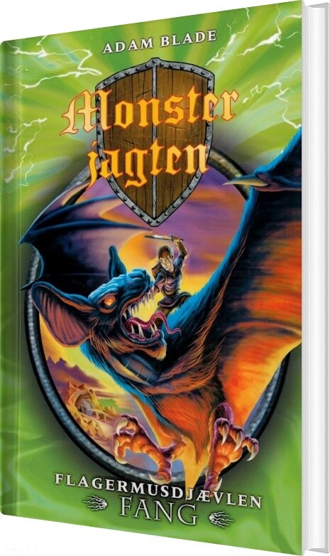 Monsterjagten 33 - Flagermusdjævlen Fang - Adam Blade - Bog