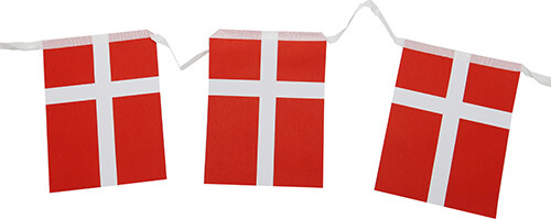 Flagguirlande A5 - 8 Flag - 2,5 M - Scanseason