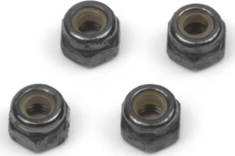 Flanged Lock Nut M2.5 (4pcs) - Mv150729 - Maverick Rc