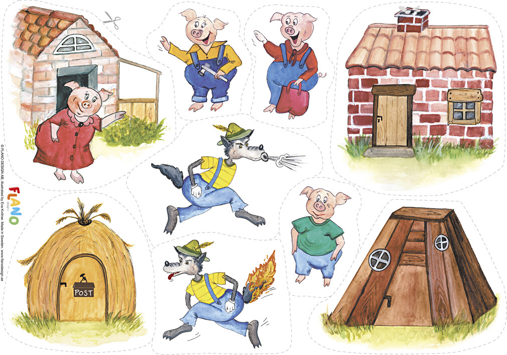 Flano-eventyr - 1 Stk.