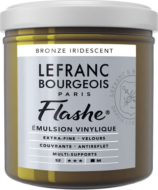 Lefranc Bourgeois - Flashe Vinyl Paint 125 Ml - Bronze Iridescent 837