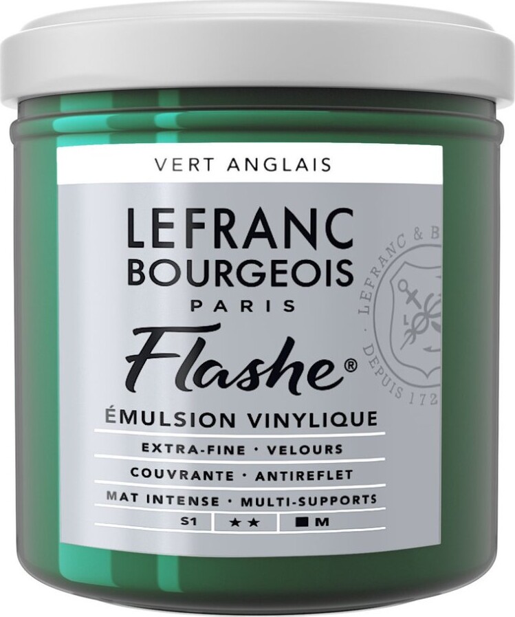 Lefranc & Bourrgeois - Akrylmaling - Chrome Green 125 Ml
