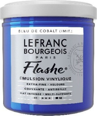 Lefranc & Bourrgeois - Akrylmaling - Cobalt Blue Hue 125 Ml