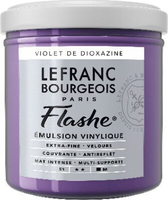 Se Lefranc & Bougeois - Akrylmaling - Flashe - Dioxazine Violet 125 Ml hos Gucca.dk