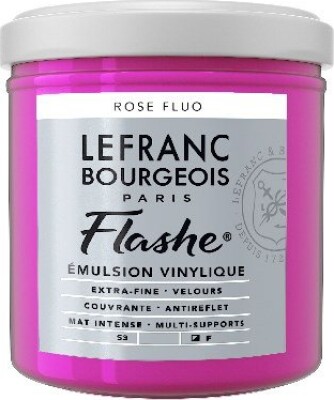 Se Lefranc & Bourrgeois - Akrylmaling - Fluorecent Pink 125 Ml hos Gucca.dk
