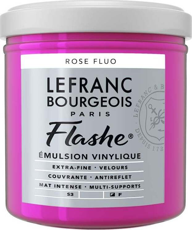 Lefranc & Bourrgeois - Akrylmaling - Fluorecent Pink 125 Ml - Lefranc Bourgeois