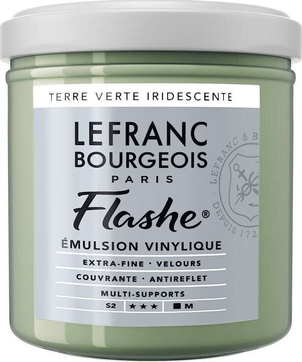 Lefranc & Bourgeois - Akrylmaling - Green Earth Iridescent 125 Ml - Lefranc Bourgeois