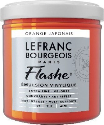 Lefranc & Bourgeois - Akrylmaling - Japanese Orange 125 Ml