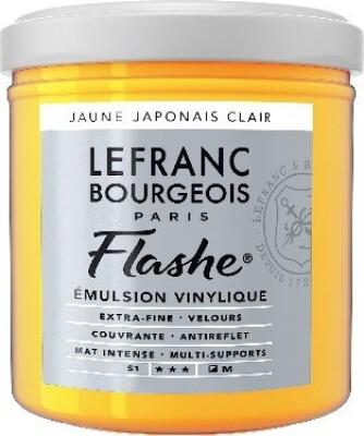 Billede af Lefranc & Bourgeois - Flashe Akrylmaling - Japanese Yellow Light 125 Ml