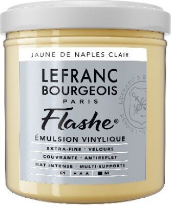 Lefranc & Bourgeois - Akrylmaling - Flashe - Naples Yellow Light 125 Ml