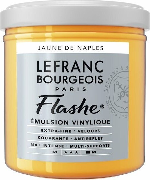 Se Lefranc & Bourgeois - Akrylmaling - Flashe - Naples Yellow Shade 125 Ml hos Gucca.dk
