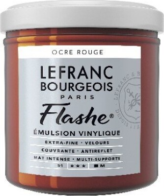 Se Lefranc & Bourgeois - Akrylmaling - Flashe - Red Ochre 125 Ml hos Gucca.dk